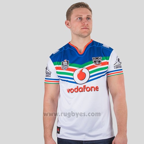 Camiseta Nueva Zelandia Warriors Azul Rugby 2018-19 Segunda